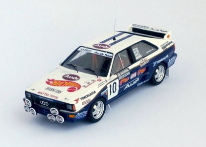 Immagine di AUDI QUATTRO N.10 NATIONAL BREAKDOWN RALLY 1987 BOSCH-HODGSON 1:43