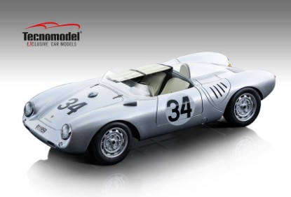 Immagine di PORSCHE 550A N.34 LE MANS 1957 STOREZ/CRAWFORD 1:18