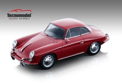 Immagine di PORSCHE 356 KARMANN HARDTOP 1961 GLOSS RED 1:18