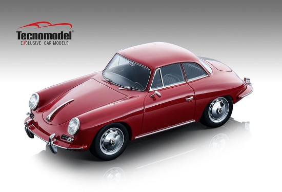 Immagine di PORSCHE 356 KARMANN HARDTOP 1961 GLOSS RED 1:18