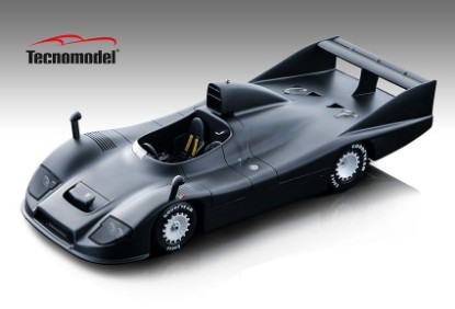 Immagine di PORSCHE 936 1977 TEST VERSION MATT BLACK 1:18