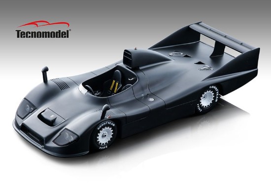 Immagine di PORSCHE 936 1977 TEST VERSION MATT BLACK 1:18