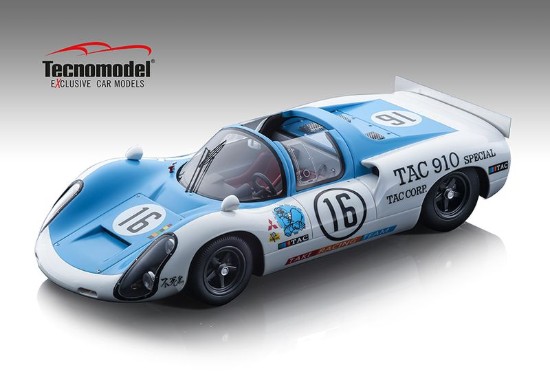 Immagine di PORSCHE 910 N.16 TAKI RACING JAPAN GP 1969  1:18