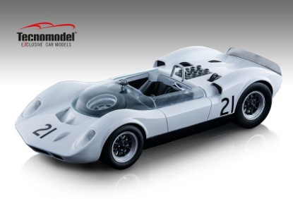 Immagine di MCLAREN ELVA MARK 1 N.21 GUARD TROPHY BRAND HATCH 1965 G.HILL 1:18