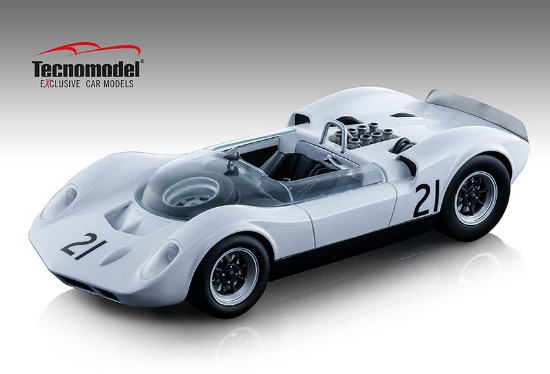 Immagine di MCLAREN ELVA MARK 1 N.21 GUARD TROPHY BRAND HATCH 1965 G.HILL 1:18