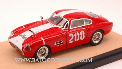 Immagine di FIAT 8V VIGNALE N.208 4th RALLY SESTRIERE 1959 CANAPARO-MARSOGLIO 1:43