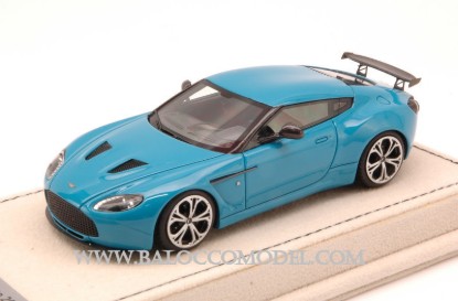 Immagine di ASTON MARTIN V12 ZAGATO 2012 BABY BLUE ED.LIM.PCS 50 1:43