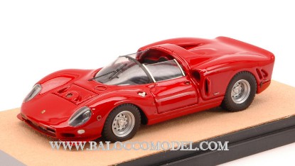 Immagine di FERRARI 365 P2 LE MANS PRESS 1966 RED ED.LIM.PCS 40 1:43