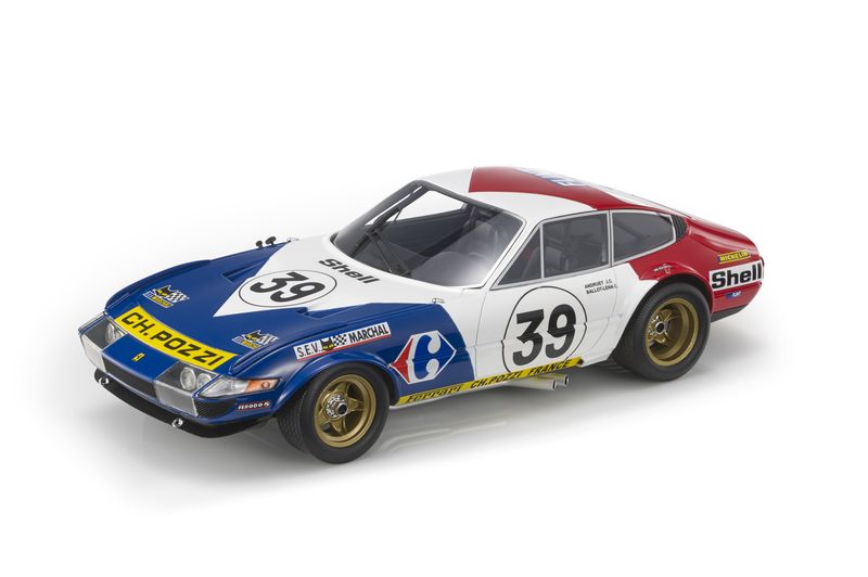 京商1/18 フェラーリ365 GTB4 デイトナ ルマン1972 No.39 京商1/18 フェラーリ365 GTB4 デイトナ ルマン1972 No.39 京商1/18