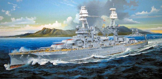 Immagine di NAVE USS ARIZONA BB-39 KIT 1:200