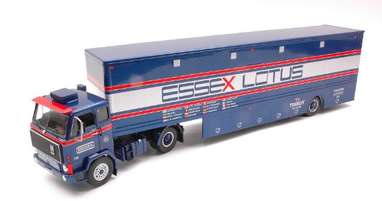 Immagine di VOLVO F89 ESSEX LOTUS RACE TRANSPORT 1:43