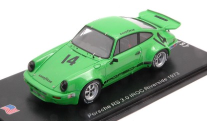 Immagine di PORSCHE RS 3.0 N.14 IROC RIVERSIDE 1973 EMERSON FITTIPALDI 1:43