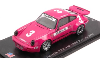 Immagine di PORSCHE RS 3.0 N.3 4th IROC DAYTONA 1974 DAVID PEARSON 1:43