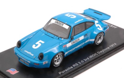 Immagine di PORSCHE RS 3.0 N.5 3rd IROC DAYTONA 1974 BOBBY UNSER 1:43