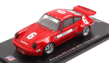 Immagine di PORSCHE RS 3.0 N.6 6th IROC DAYTONA 1974 ANTHONY JOSEPH FOYT 1:43