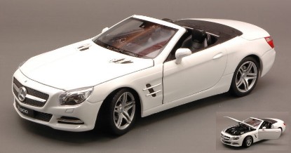 Immagine di MERCEDES SL500 SPIDER 2012 WHITE 1:24