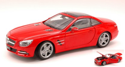 Immagine di MERCEDES SL500 (R231) HARD TOP 2012 RED 1:18