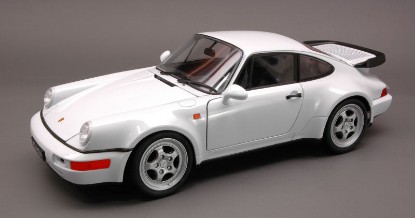 Immagine di PORSCHE 964 TURBO 1991 WHITE 1:18