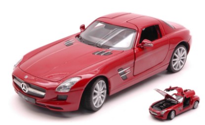Immagine di MERCEDES SLS AMG 2009 RED 1:24