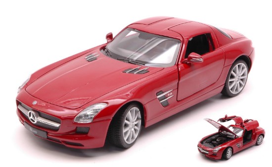 Immagine di MERCEDES SLS AMG 2009 RED 1:24