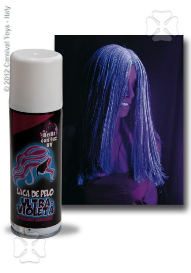 Immagine di LACCA x CAPELLI FLUORESCENTE RAGGI UV ML 100
