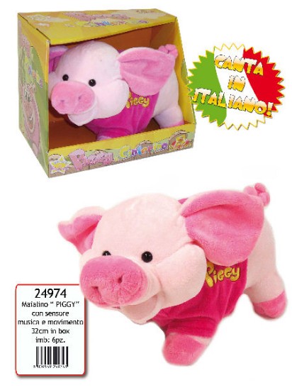 Immagine di MAIALINO PIGGY cm 32 C/SENSORE