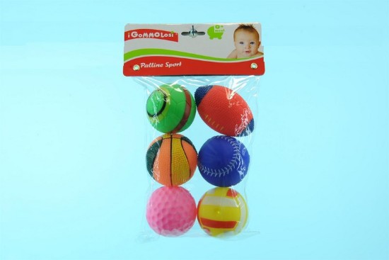 Immagine di PALLE SPORT GOMMOLOSI PZ.6