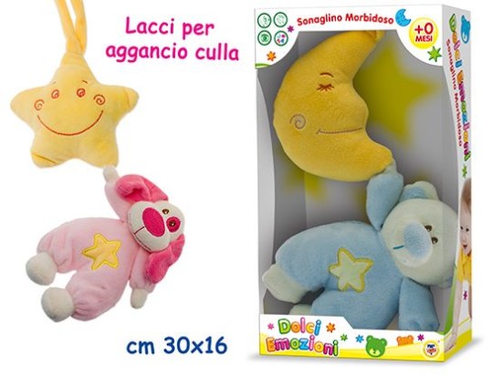 Immagine di SONAGLINI ANIMALETTI NINNA NANNA 2 ASSORT.