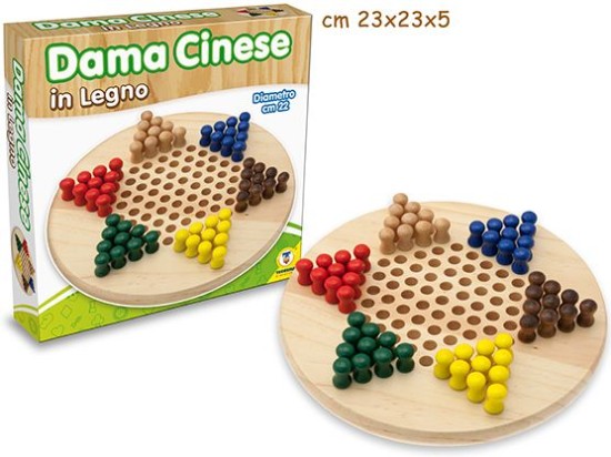 Immagine di DAMA CINESE IN LEGNO