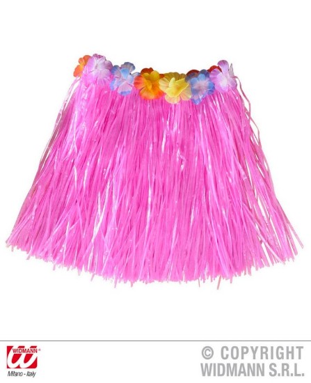 Immagine di GONNA HAWAII C/FIORI MIS.BIMBA ROSA