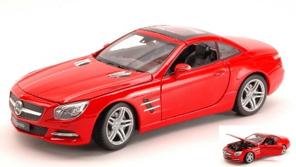 Immagine di MERCEDES SL500 2012 RED 1:24