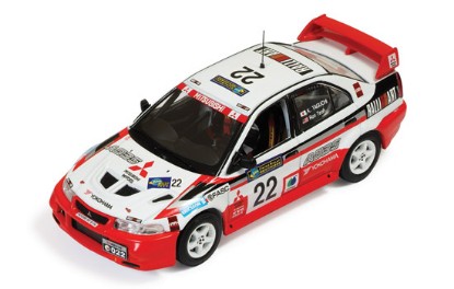 Immagine di MITSUBISHI LANCER EVO VI 9th CHINA 1999 TAGUCHI-TEOH 1:43