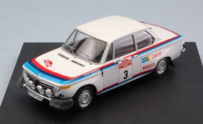 Immagine di BMW 2002 N.3 RETIRED (ACCIDENT) SANREMO 1973 A.WARMBOLD-J.TODT 1:43