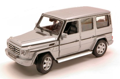 Immagine di MERCEDES G-CLASS V8 2005 SILVER 1:24