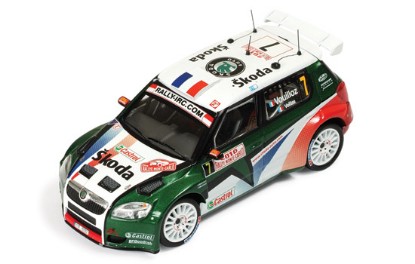Immagine di SKODA FABIA S2000 N.7 3rd MONTE CARLO 2010 VEILLAS-VOUILLOZ 1:43