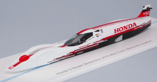 Immagine di HONDA S-DREAM STREAMLINER 2016 LSR 261,966 MPH HIKARU MIYAGI 1:43