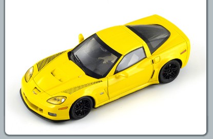Immagine di CORVETTE C6 RS COUPE  2009 YELLOW 1:43