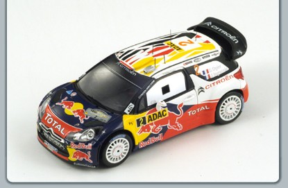 Immagine di CITROEN DS3 WRC N.2 WINNER GERMAN RALLY 2011 1:43