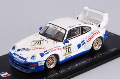 Immagine di PORSCHE 911 GT2 N.70 WINNER 1000 KM PARIS 1995 OBEMDORFER-HUBNER 1:43