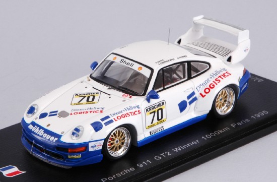 Immagine di PORSCHE 911 GT2 N.70 WINNER 1000 KM PARIS 1995 OBEMDORFER-HUBNER 1:43