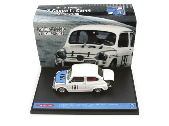 Immagine di FIAT 850 ABARTH N.131 MONZA 1965 FRANZONI 1:43