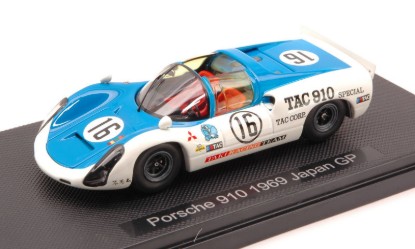 Immagine di PORSCHE 910 N.16 JAPAN GP 1968 KAZATO-HASEGAWA 1:43