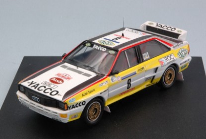 Immagine di AUDI QUATTRO N.8 RETIRED TOUR DE CORSE 1984 B.DARNICHE-A.MAHE  1:43