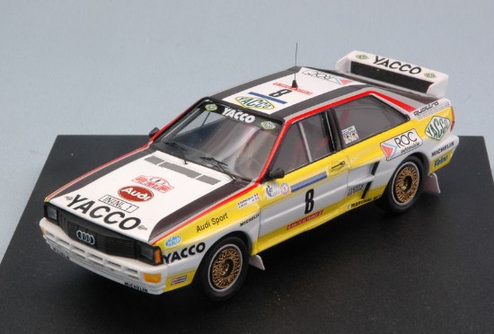 Immagine di AUDI QUATTRO N.8 RETIRED TOUR DE CORSE 1984 B.DARNICHE-A.MAHE  1:43