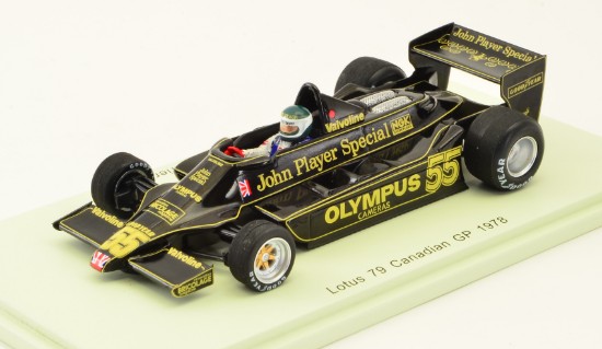 Immagine di LOTUS 79 JEAN-PIERRE JARIER 1978 N.55 DNF CANADIAN GP 1:43