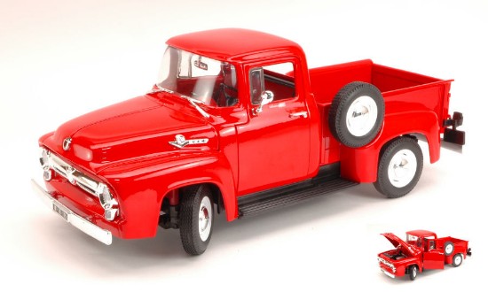 Immagine di FORD F 100 PICK UP 1956 RED 1:18