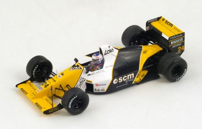 Immagine di MINARDI L.PEREZ-SALA 1989 N.24 6th BRITISH GP 1:43