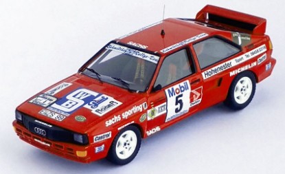 Immagine di AUDI QUATTRO N.5 3rd STADTE RALLY 1986 SCHIMDTKE-KUSKEN 1:43