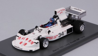 Immagine di MARCH 761 H.J.STUCK 1976 N.34 LONG BEACH GP 1:43