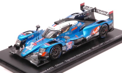 Immagine di ALPINE A470 N.36 WINNER LMP2 CLASS LM 2019 LAPIERRE-NEGRAO-THIRIET 1:43